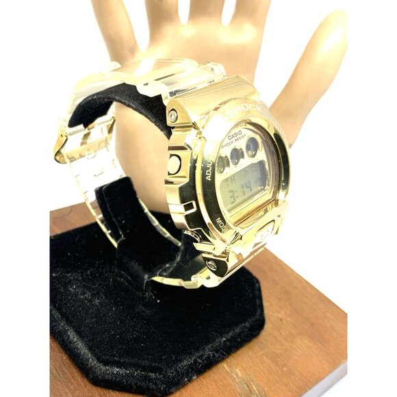 Casio Men's Watch G-Shock GM6900SG Gold Clear Resin Digital 48mm Sport 3230 - Picture 14 of 14